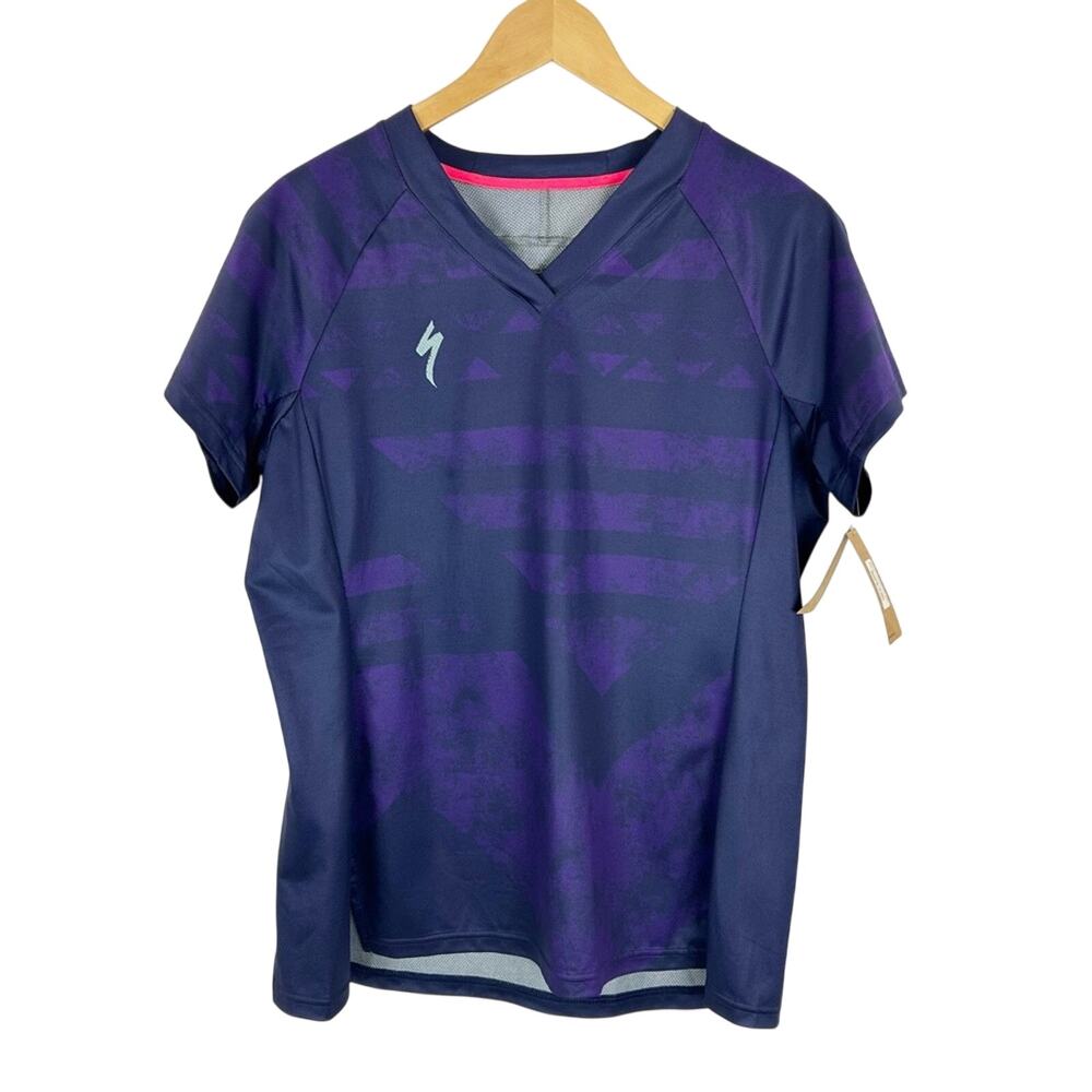 Specialized Andorra Purple Graphic‎ Jersey Women’s Size XL